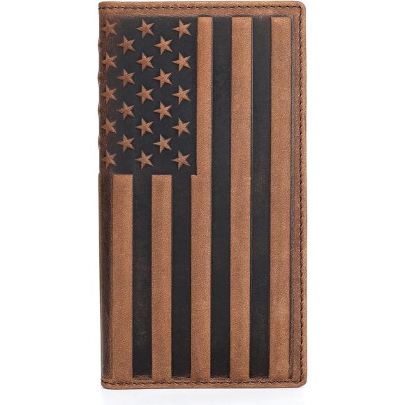 Stars & Stripes Long Wallet for the American Cowboy - Picture 1 of 7